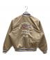 NIKE (ナイキ) ダグアウト メンズ ルーズ サテン ジャケット ベージュ サイズ:SIZE XL：8000円