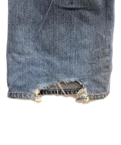TRUE RELIGION（トゥルー レリジョン）TRUE RELIGION (トゥルー レリジョン) ダメージデニムパンツ インディゴ サイズ:SIZE 78.5cm (W31)の古着・服飾アイテム