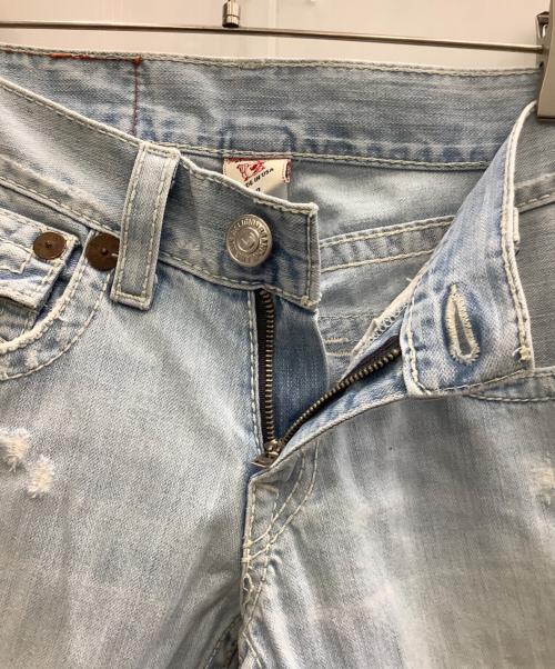 TRUE RELIGION（トゥルー レリジョン）TRUE RELIGION (トゥルー レリジョン) フレアデニム　rainbow joey インディゴ サイズ:SIZE 76cm (W30)の古着・服飾アイテム