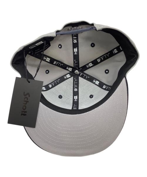 New Era（ニューエラ）New Era (ニューエラ) Schott (ショット) 9FIFTYスナップバックキャップ グレー 未使用品の古着・服飾アイテム