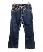 TRUE RELIGIONトゥルー レリジョン）の古着「デニムパンツ　JOEY SUPER T」｜インディゴ