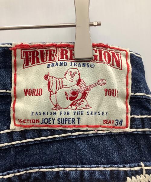 TRUE RELIGION（トゥルー レリジョン）TRUE RELIGION (トゥルー レリジョン) デニムパンツ　JOEY SUPER T インディゴ サイズ:SIZE 78.5cm (W31)の古着・服飾アイテム