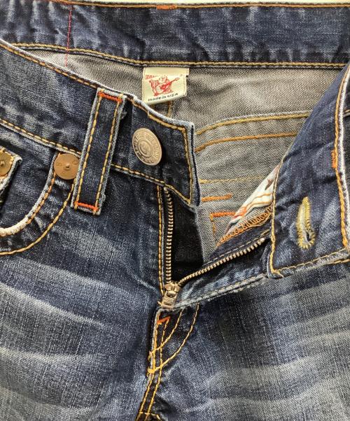 TRUE RELIGION（トゥルー レリジョン）TRUE RELIGION (トゥルー レリジョン) デニムパンツ　	RAINBOW JOEY インディゴ サイズ:SIZE 76cm (W30)の古着・服飾アイテム