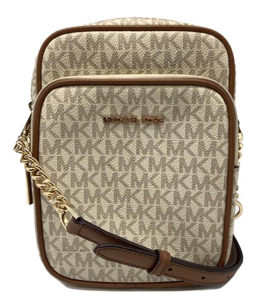 MICHAEL KORS（マイケルコース）MICHAEL KORS (マイケルコース) ショルダーバッグ ベージュの古着・服飾アイテム