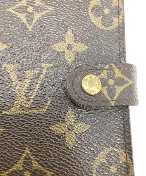 LOUIS VUITTON（ルイ ヴィトン）LOUIS VUITTON (ルイ ヴィトン) アジェンダPM　モノグラム　R20005　	CA0997 ブラウンの古着・服飾アイテム