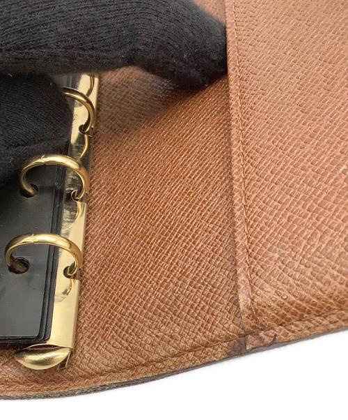 LOUIS VUITTON（ルイ ヴィトン）LOUIS VUITTON (ルイ ヴィトン) アジェンダPM　モノグラム　R20005　	CA0997 ブラウンの古着・服飾アイテム