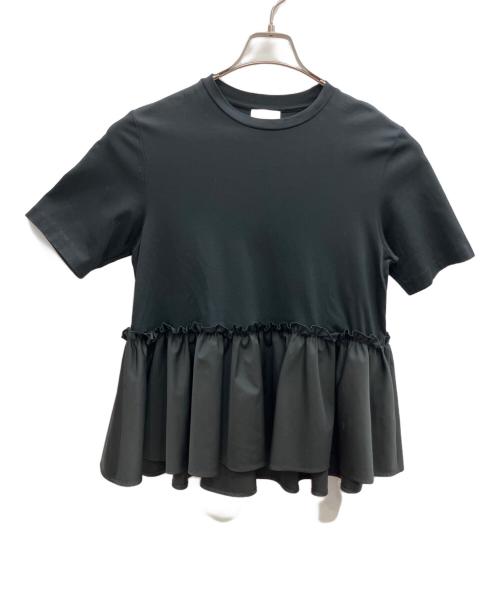 BALLSEY（ボールジィ）BALLSEY (ボールジィ) 半袖ブラウス ブラック サイズ:SIZE 36の古着・服飾アイテム