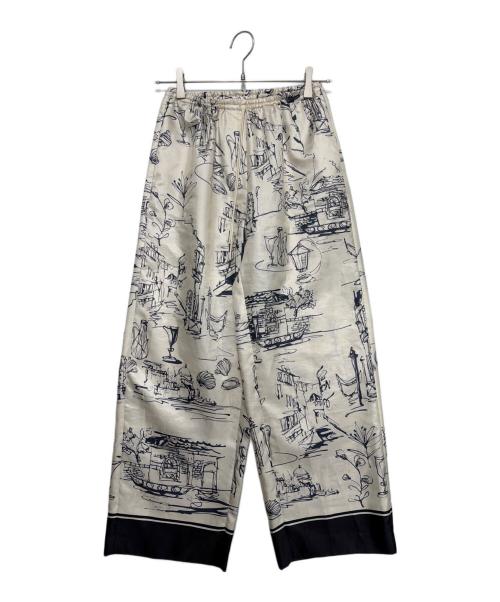 TOMORROW LAND（トゥモローランド）TOMORROW LAND (トゥモローランド) ストレートパンツ ベージュ サイズ:34の古着・服飾アイテム