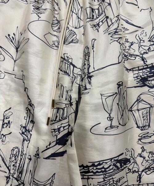 TOMORROW LAND（トゥモローランド）TOMORROW LAND (トゥモローランド) ストレートパンツ ベージュ サイズ:34の古着・服飾アイテム