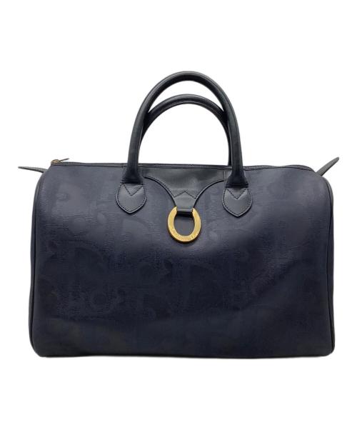 Christian Dior（クリスチャン ディオール）Christian Dior (クリスチャン ディオール) ボストンバッグ ネイビーの古着・服飾アイテム