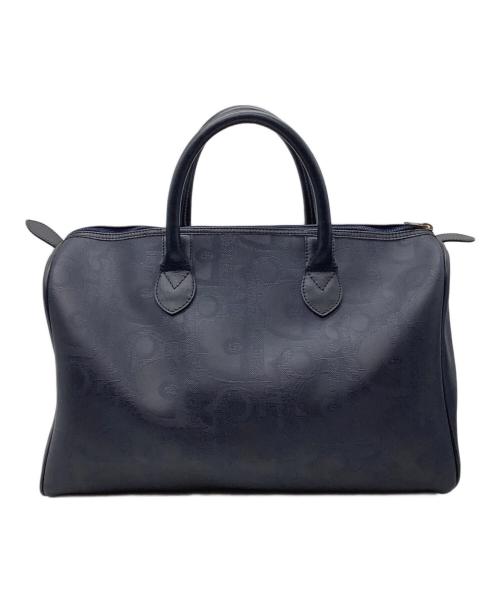 Christian Dior（クリスチャン ディオール）Christian Dior (クリスチャン ディオール) ボストンバッグ ネイビーの古着・服飾アイテム