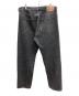 DIESEL (ディーゼル) エンボスビッグロゴデニムパンツ ブラック サイズ:SIZE 86cm (W34)：10000円