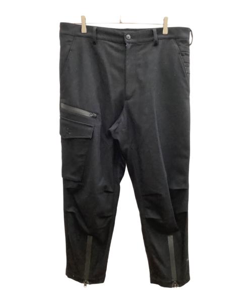 Y-3（ワイスリー）Y-3 (ワイスリー) カーゴパンツ　ウール ブラック サイズ:SIZE Lの古着・服飾アイテム