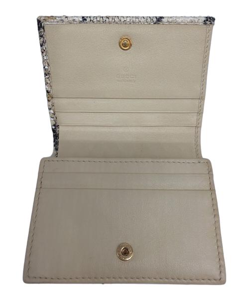 GUCCI（グッチ）GUCCI (グッチ) 2つ折り財布 ベージュの古着・服飾アイテム