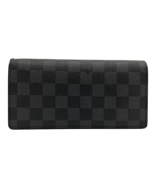 LOUIS VUITTON（ルイ ヴィトン）LOUIS VUITTON (ルイ ヴィトン) LOUIS VUITTON（ルイヴィトン）　ダミエ　N62227　ポルトフォイユ ブラザ　SP0043 ブラックの古着・服飾アイテム