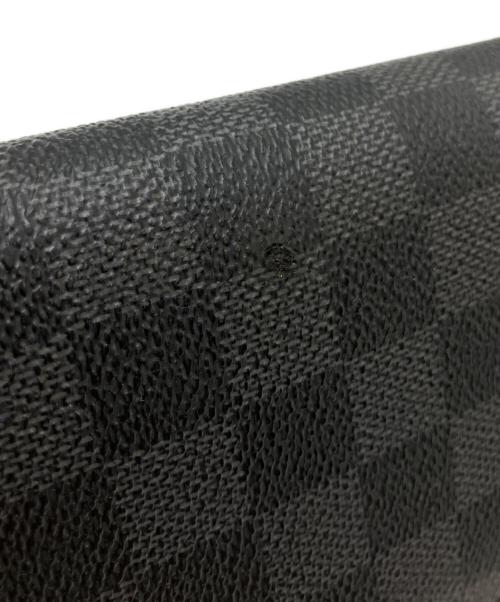 LOUIS VUITTON（ルイ ヴィトン）LOUIS VUITTON (ルイ ヴィトン) LOUIS VUITTON（ルイヴィトン）　ダミエ　N62227　ポルトフォイユ ブラザ　SP0043 ブラックの古着・服飾アイテム