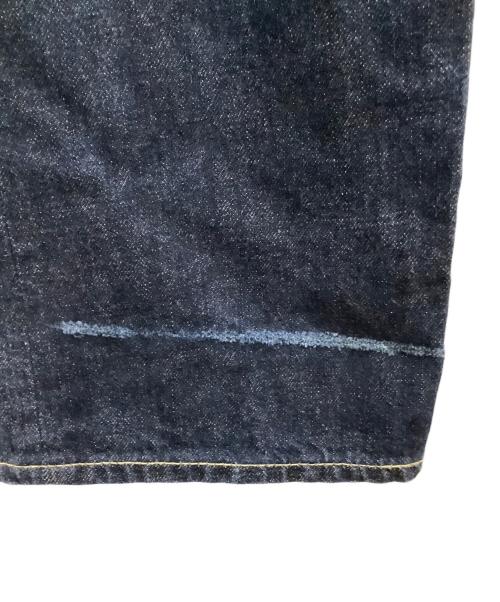 stussy（ステューシー）stussy (ステューシー) ペイントロゴデニムパンツ インディゴ サイズ:SIZE 81cm (W32)の古着・服飾アイテム