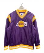 STARTERスターター）の古着「ジャージ　LAKERS」｜パープル
