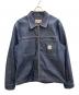stussy（ステューシー）の古着「Denim Zip Up Work Shirt」｜インディゴ