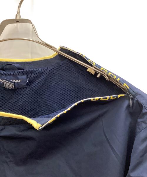 POLO GOLF（ポロ ゴルフ）POLO GOLF (ポロ ゴルフ) ナイロンプルオーバージャケット ネイビー サイズ:SIZE XXLの古着・服飾アイテム
