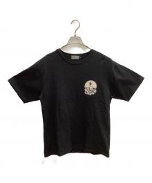 Hysteric Glamour（ヒステリックグラマー）の古着「FLOWER TRIPPIN Tシャツ」｜ブラック
