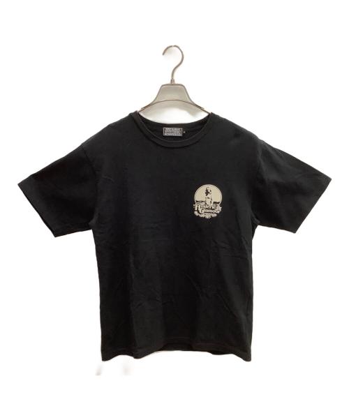 Hysteric Glamour（ヒステリックグラマー）Hysteric Glamour (ヒステリックグラマー) FLOWER TRIPPIN Tシャツ ブラック サイズ:SIZE Mの古着・服飾アイテム