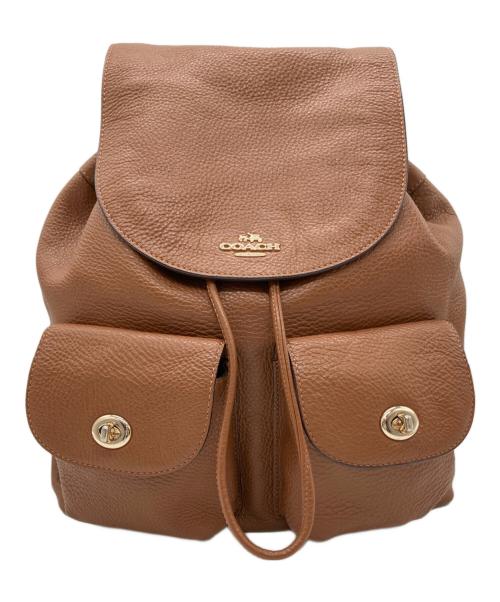 COACH（コーチ）COACH (コーチ) F37410　ビリー バックパック ブラウンの古着・服飾アイテム