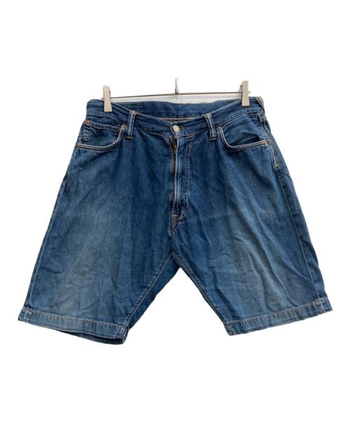 EVISU（エヴィス）EVISU (エヴィス) ハーフデニムパンツ　	EVISU（エヴィス）　lot7001 日本製 インディゴ サイズ:91cmの古着・服飾アイテム