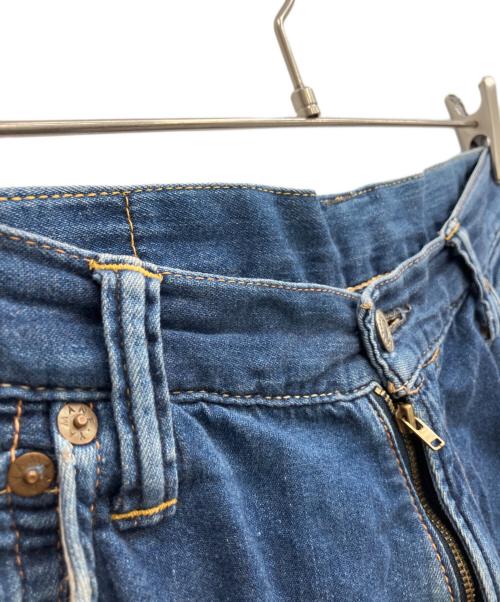 EVISU（エヴィス）EVISU (エヴィス) ハーフデニムパンツ　	EVISU（エヴィス）　lot7001 日本製 インディゴ サイズ:91cmの古着・服飾アイテム