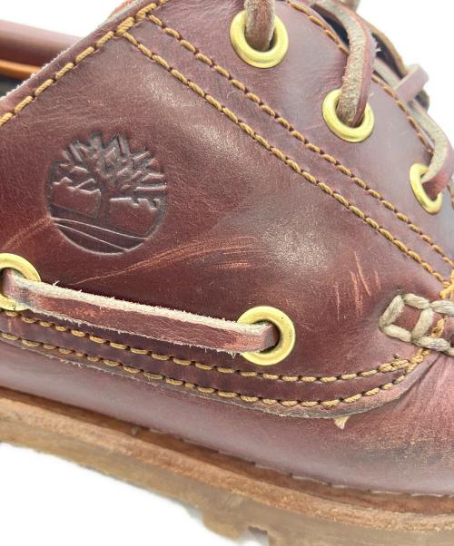 Timberland（ティンバーランド）Timberland (ティンバーランド) スリーアイクラシックラグシューズ ブラウン サイズ:UK5の古着・服飾アイテム
