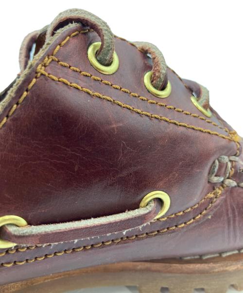 Timberland（ティンバーランド）Timberland (ティンバーランド) スリーアイクラシックラグシューズ ブラウン サイズ:UK5の古着・服飾アイテム