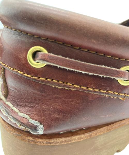 Timberland（ティンバーランド）Timberland (ティンバーランド) スリーアイクラシックラグシューズ ブラウン サイズ:UK5の古着・服飾アイテム