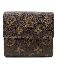 LOUIS VUITTON（ルイ ヴィトン）の古着「モノグラム　M61652　ポルトモネ・ビエ・カルトクレディ　SP0042」｜ブラウン