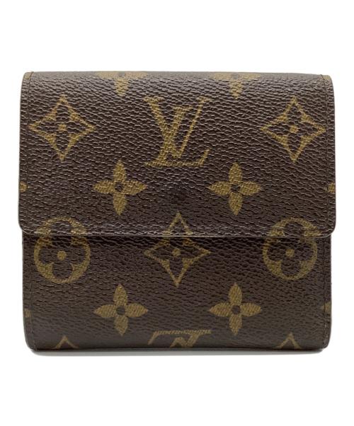 LOUIS VUITTON（ルイ ヴィトン）LOUIS VUITTON (ルイ ヴィトン) モノグラム　M61652　ポルトモネ・ビエ・カルトクレディ　SP0042 ブラウンの古着・服飾アイテム