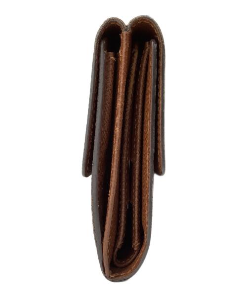 LOUIS VUITTON（ルイ ヴィトン）LOUIS VUITTON (ルイ ヴィトン) モノグラム　M61652　ポルトモネ・ビエ・カルトクレディ　SP0042 ブラウンの古着・服飾アイテム