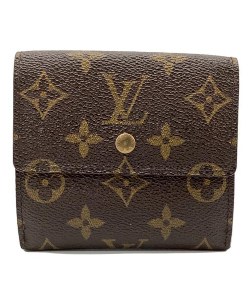 LOUIS VUITTON（ルイ ヴィトン）LOUIS VUITTON (ルイ ヴィトン) モノグラム　M61652　ポルトモネ・ビエ・カルトクレディ　SP0042 ブラウンの古着・服飾アイテム