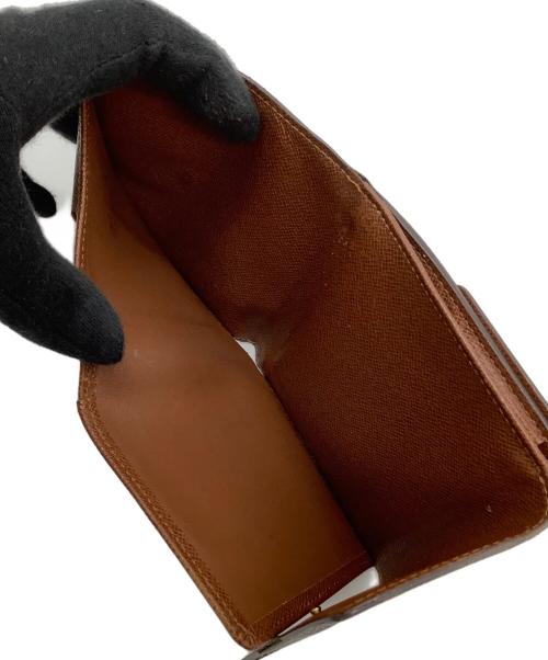 LOUIS VUITTON（ルイ ヴィトン）LOUIS VUITTON (ルイ ヴィトン) モノグラム　M61652　ポルトモネ・ビエ・カルトクレディ　SP0042 ブラウンの古着・服飾アイテム