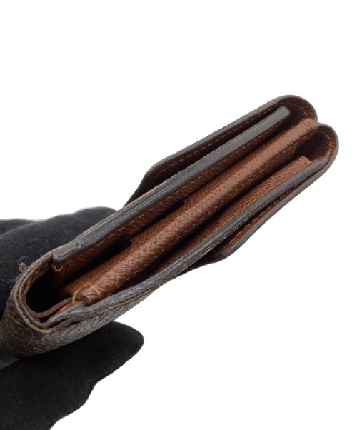 LOUIS VUITTON（ルイ ヴィトン）LOUIS VUITTON (ルイ ヴィトン) モノグラム　M61652　ポルトモネ・ビエ・カルトクレディ　SP0042 ブラウンの古着・服飾アイテム