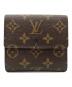 LOUIS VUITTON（ルイ ヴィトン）の古着「モノグラム　M61652　ポルトモネ・ビエ・カルトクレディ　SP0042」｜ブラウン