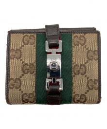 GUCCI（グッチ）の古着「2つ折り財布　	シェリーライン　ジャッキー」