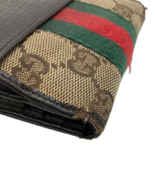 GUCCI（グッチ）GUCCI (グッチ) 2つ折り財布　	シェリーライン　ジャッキーの古着・服飾アイテム