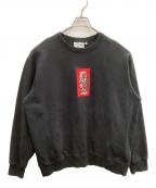 BlackEyePatchブラックアイパッチ）の古着「クルーネックスウェット」｜ブラック