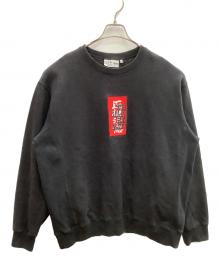 BlackEyePatch（ブラックアイパッチ）の古着「クルーネックスウェット」｜ブラック