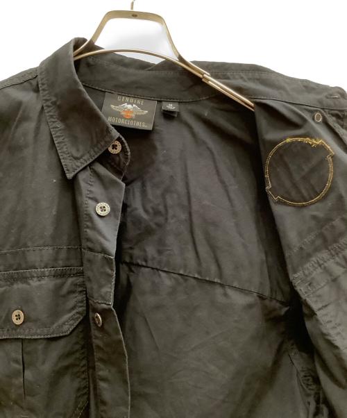HARLEY-DAVIDSON（ハーレーダビッドソン）HARLEY-DAVIDSON (ハーレーダビッドソン) Race Flag Short Sleeve Woven Shirt ブラック サイズ:SIZE Mの古着・服飾アイテム