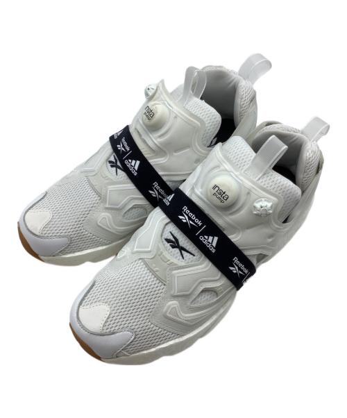 adidas（アディダス）adidas (アディダス) REEBOK (リーボック) ADIDAS×REEBOK INSTAPUMP FURY BOOST OG WHITE ホワイト サイズ:US9の古着・服飾アイテム