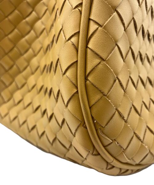 BOTTEGA VENETA（ボッテガベネタ）BOTTEGA VENETA (ボッテガベネタ) イントレチャート　サッチェル イエローの古着・服飾アイテム