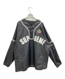 SUPREME（シュプリーム）の古着「snap off sleeve baseball top」｜ブラック