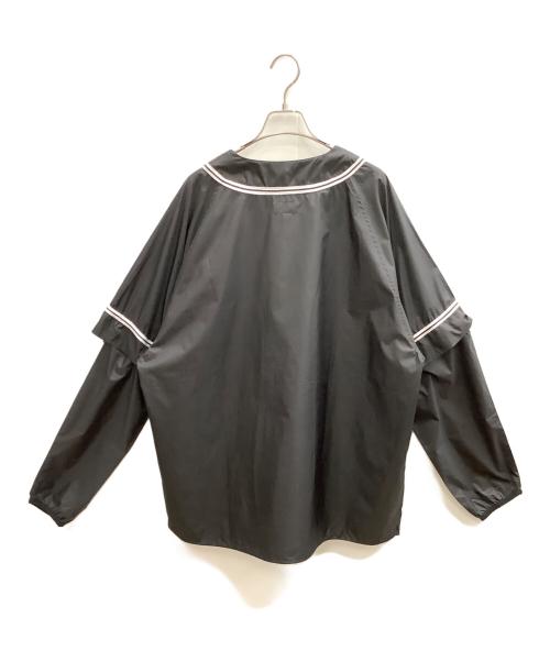 SUPREME（シュプリーム）Supreme (シュプリーム) snap off sleeve baseball top ブラック サイズ:SIZE Lの古着・服飾アイテム
