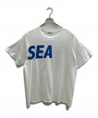 WIND AND SEAウィンダンシー）の古着「半袖カットソー」｜ホワイト