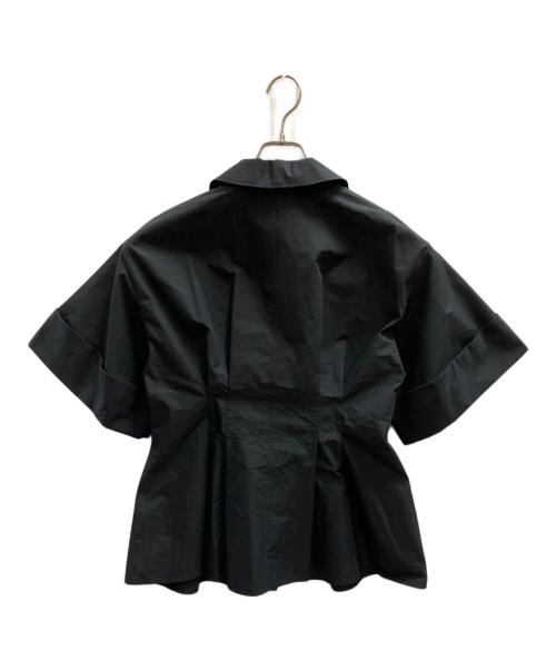 Adam et Rope（アダム エ ロペ）Adam et Rope (アダム エ ロペ) ワイドカフススリーブシャツ ブラック サイズ:SIZE Freeの古着・服飾アイテム